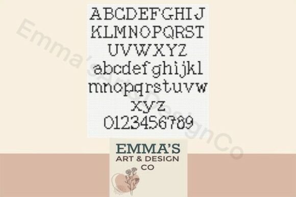 Cross Stitch Alphabet Pattern Review